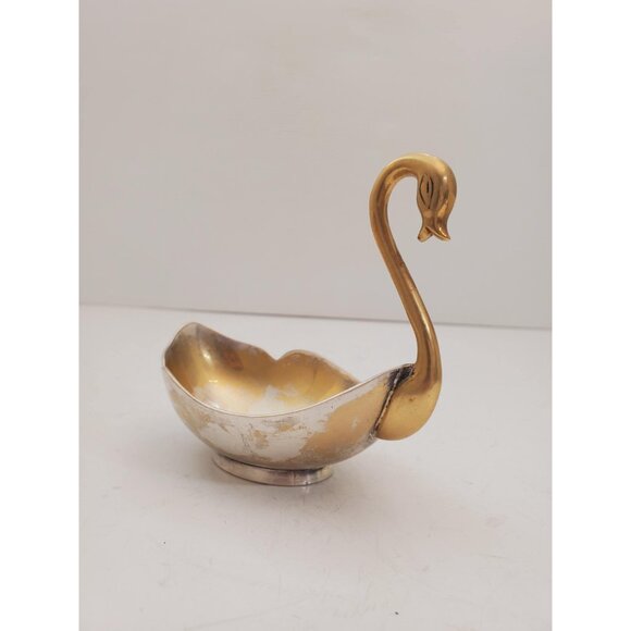 Vintage 1950s / BRASS SOAP DISH / Solid Brass Soap Holder Soap Dispenser… - Picture 4 of 10